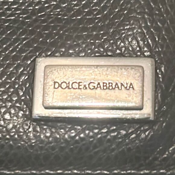 Dolce & Gabbana Bifold Wallet Black Leather Cardholder Minimalist Quiet Luxury - Picture 11 of 15